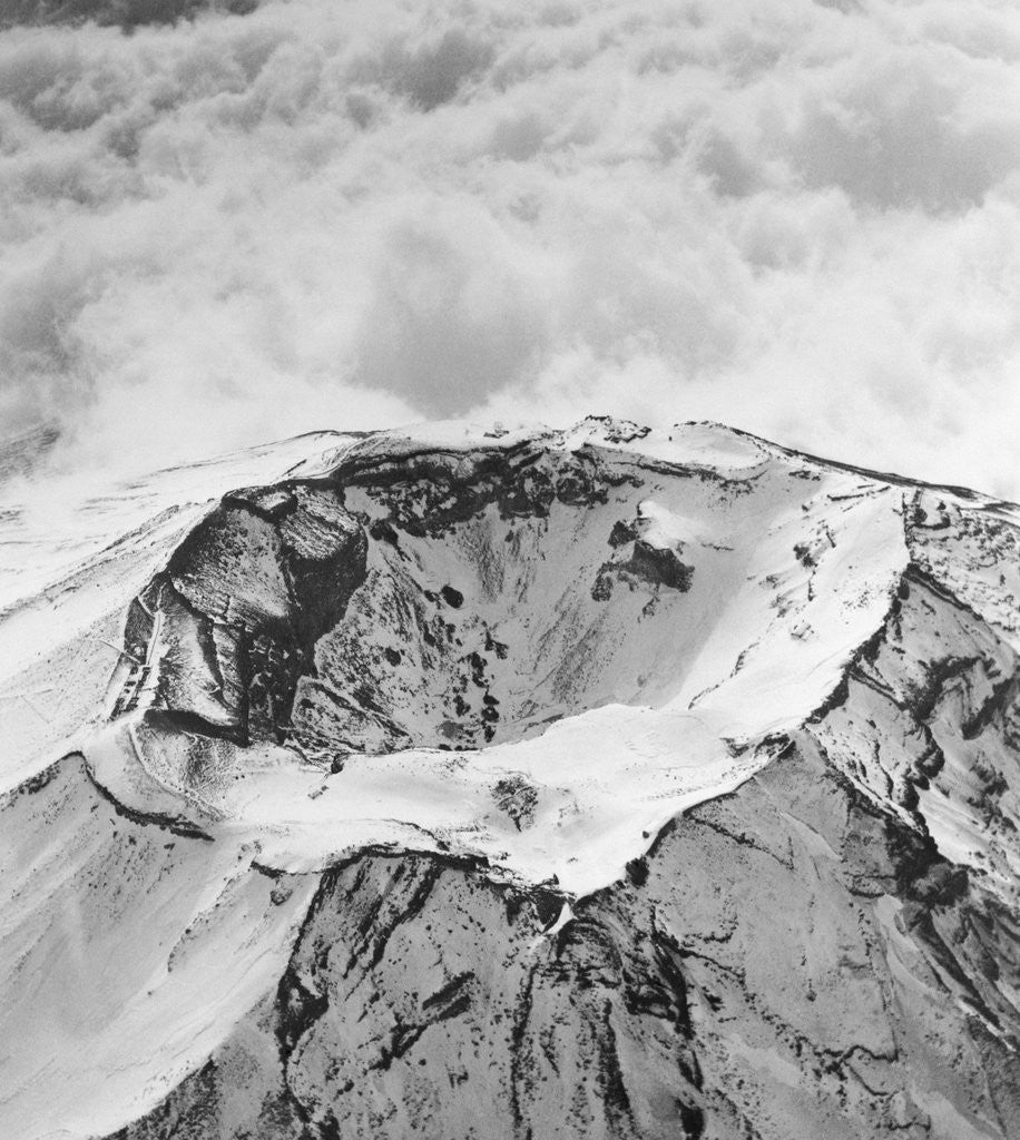 Detail of Top View of Mount Fuji by Anonymous
