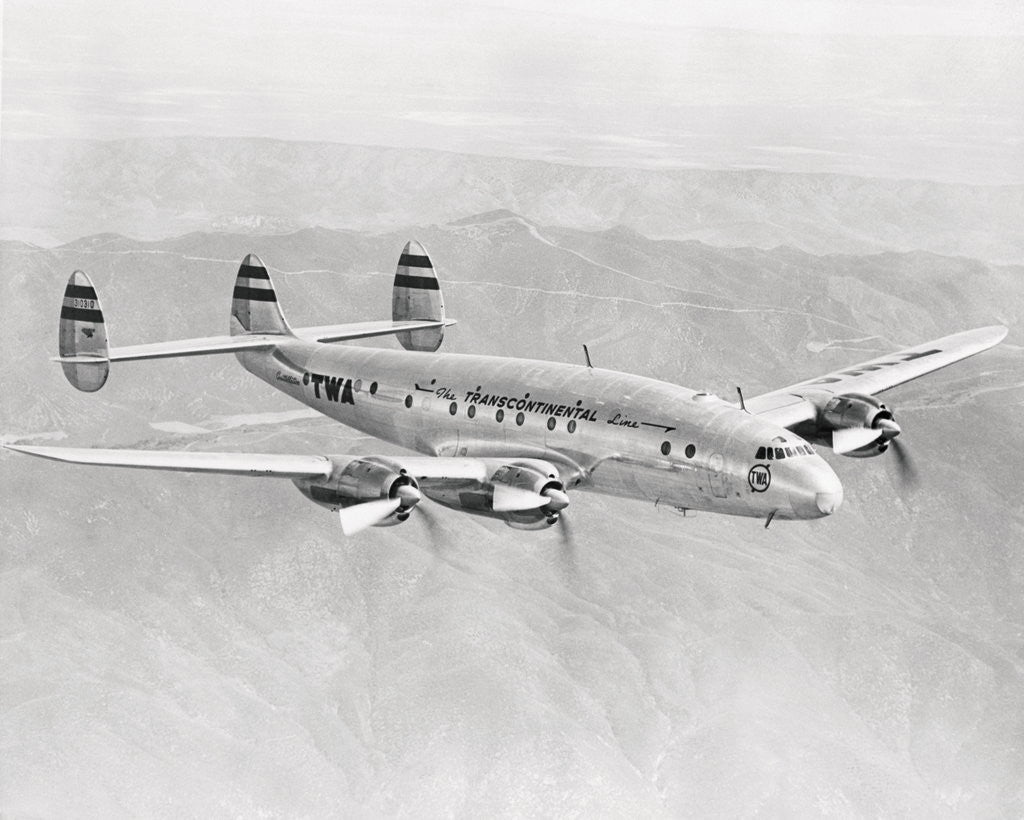 Detail of Lockheed Constellation by Anonymous