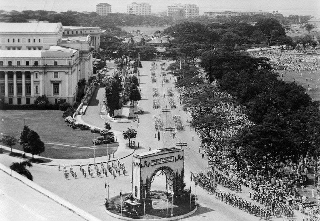 Detail of Japanese Victory Parade by Anonymous