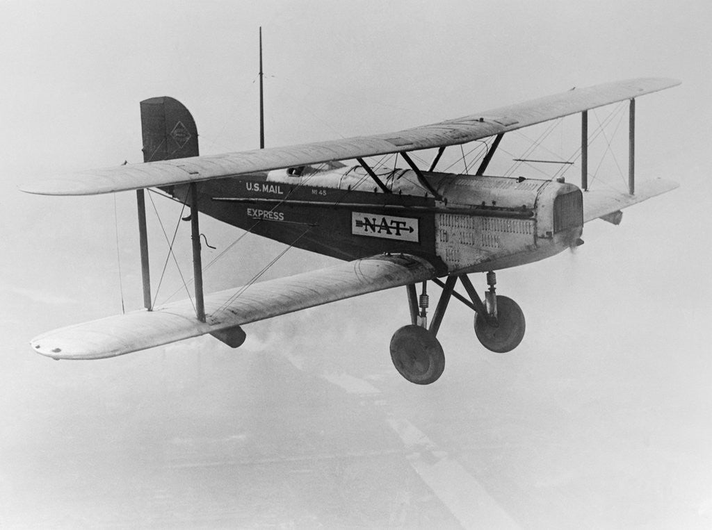Detail of Plane Carrying Mail by Anonymous