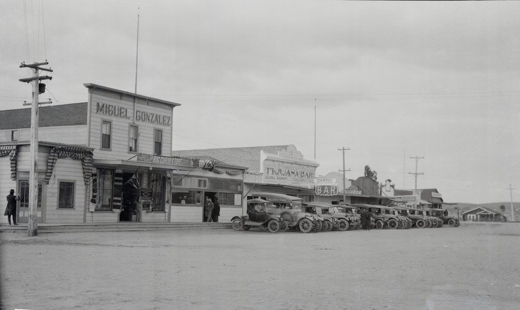 Detail of Main Street in Tijuana by Anonymous
