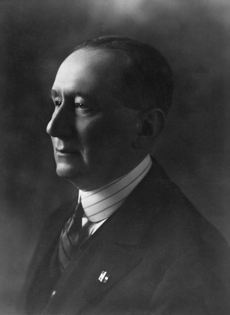 Detail of Portrait of Guglielmo Marconi by Anonymous