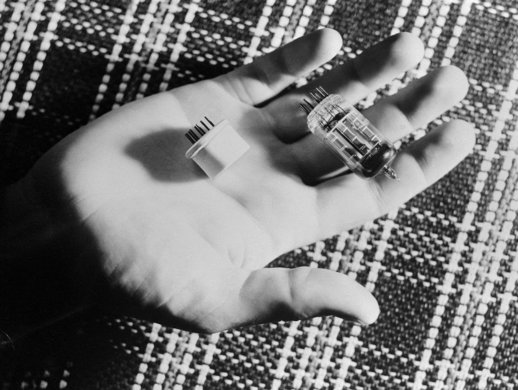 Detail of New and Old Electronic Components by Anonymous