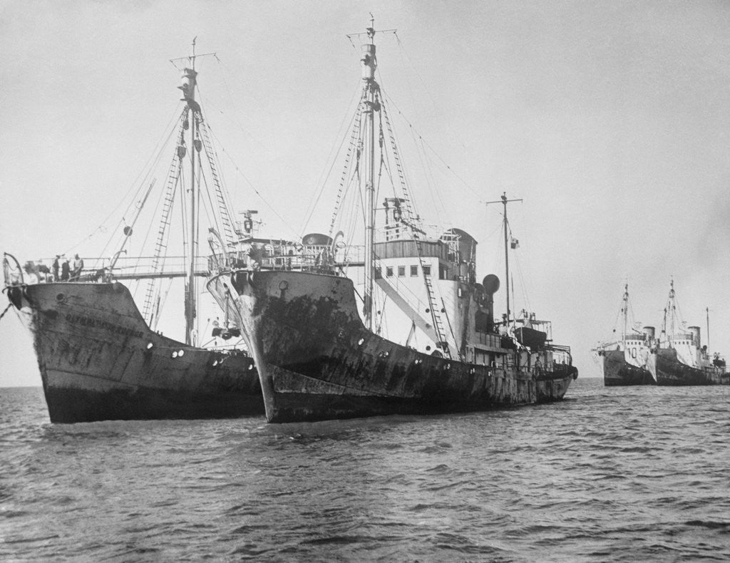 Detail of Onassis Whalers Seized by Anonymous