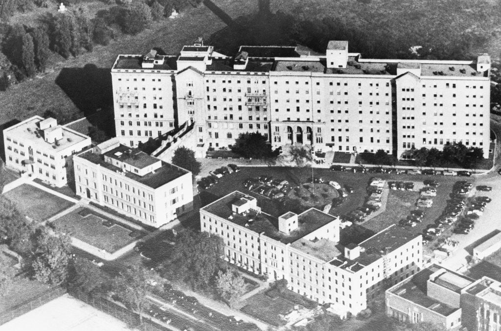 Detail of Aerial View of Beth Israel Hospital by Anonymous