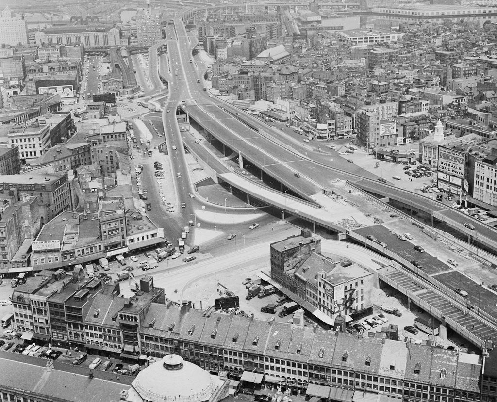 Detail of John Fitzgerald Kennedy Highway in Boston by Anonymous