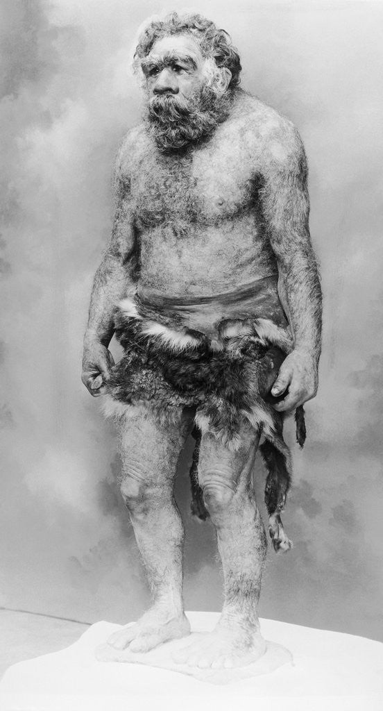 Detail of Cave Man by Anonymous