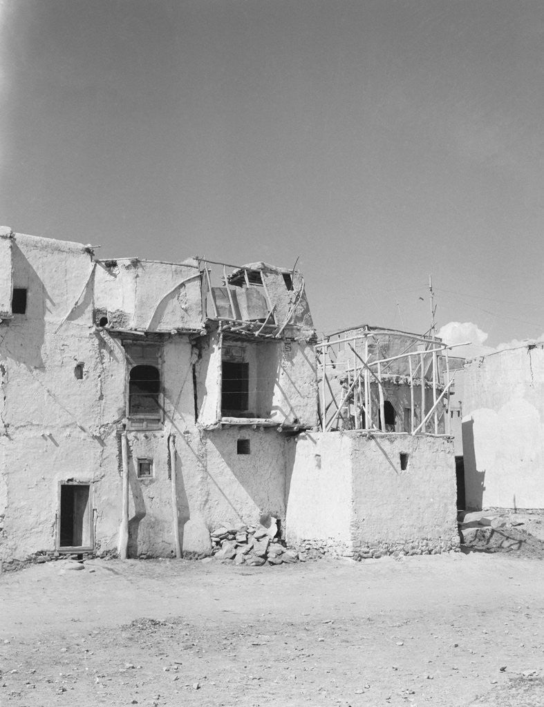 Detail of Exterior of House Complexes of Kabul by Anonymous