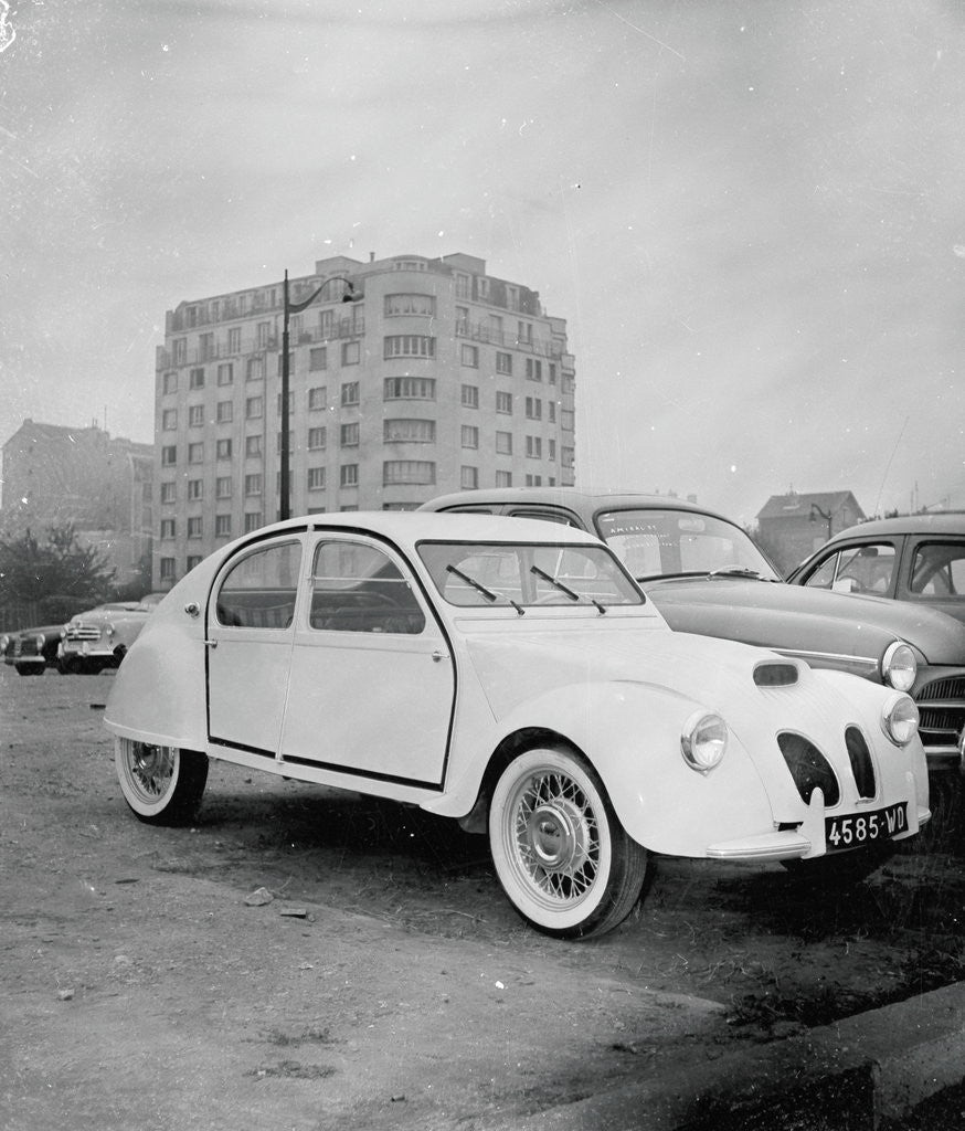 Detail of French Citroen Automobile by Anonymous