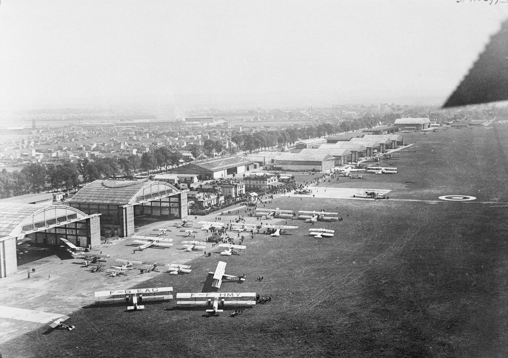 Detail of Aerial View of Le Bourget Flying Field by Corbis