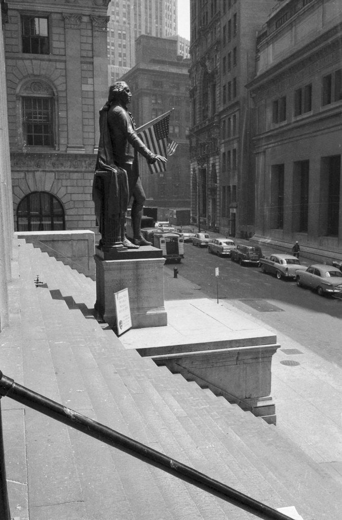 Detail of Silence on Wall Street by Anonymous