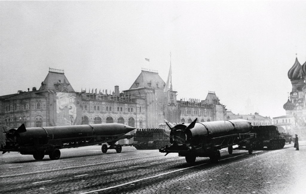 Detail of Russian Military Missile Display by Anonymous