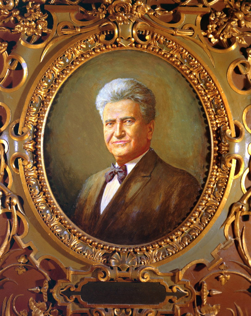 Detail of Portrait of Robert LaFollette by Anonymous