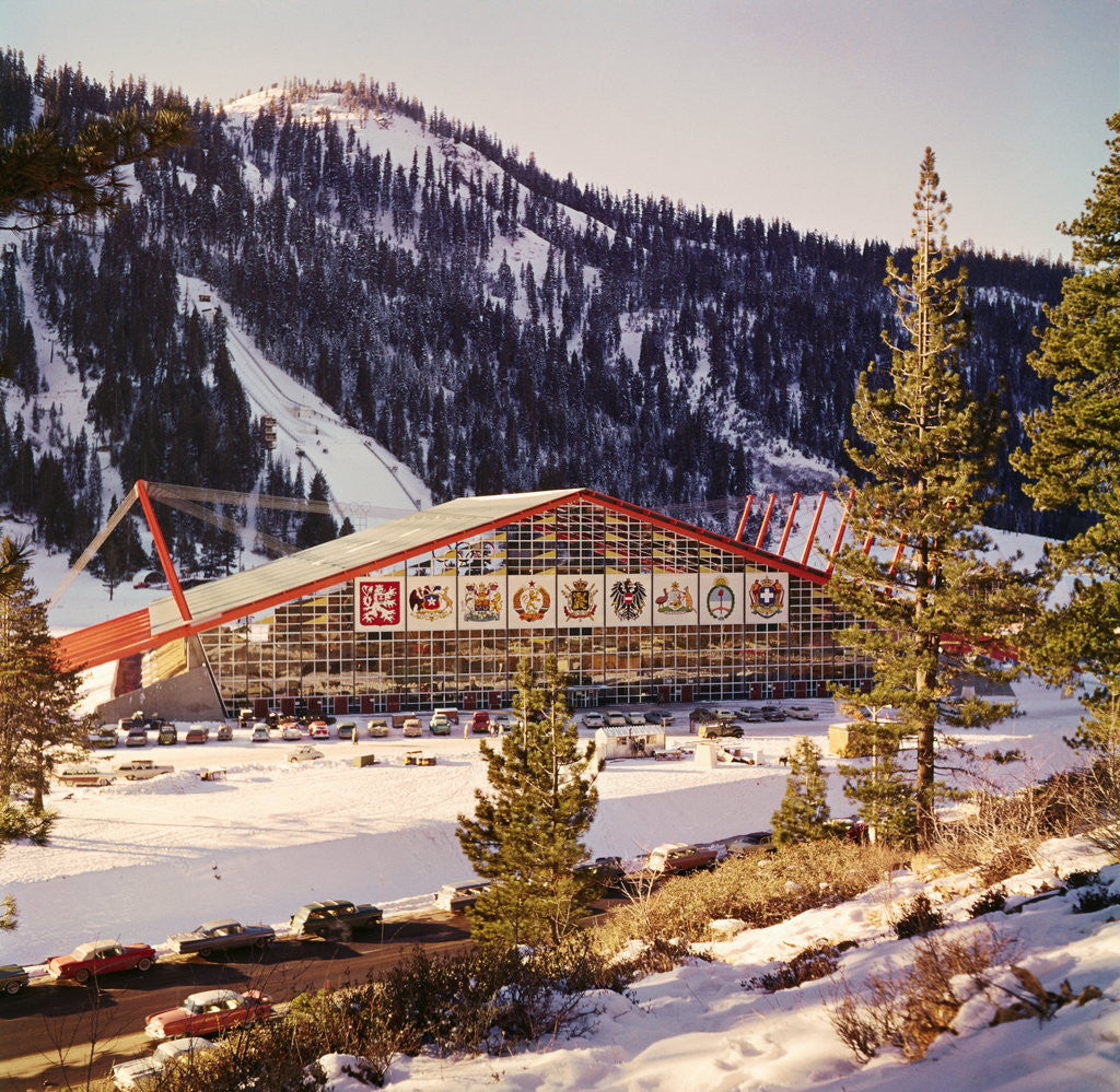 Detail of Squaw Valley's Blyth Arena by Anonymous