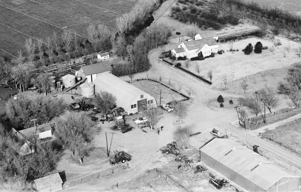 Detail of Aerial View of Clutter Home by Anonymous
