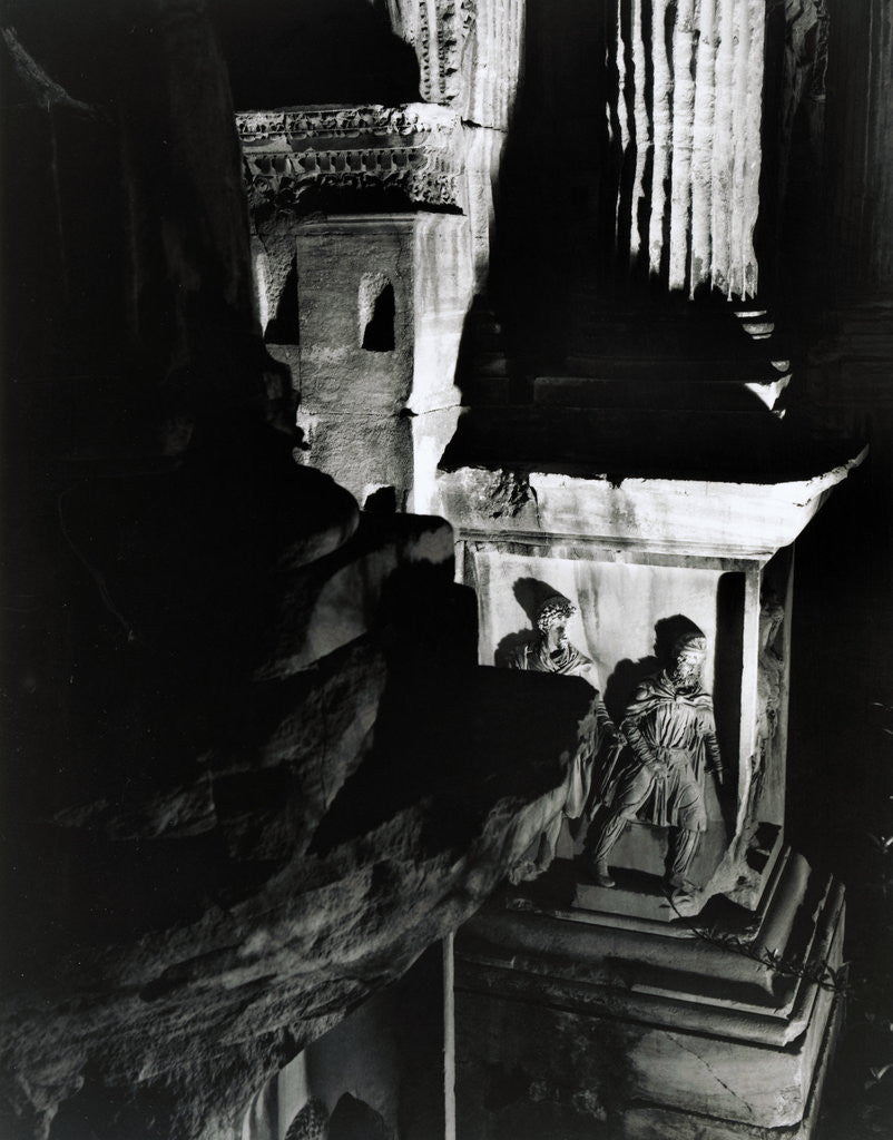 Detail of Light and Dark Shadows on Arch of Septimius by Anonymous
