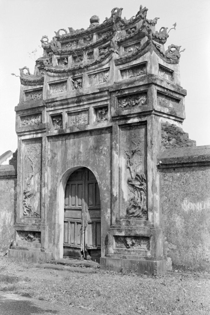 Detail of Citadel Standing in Hue by Anonymous