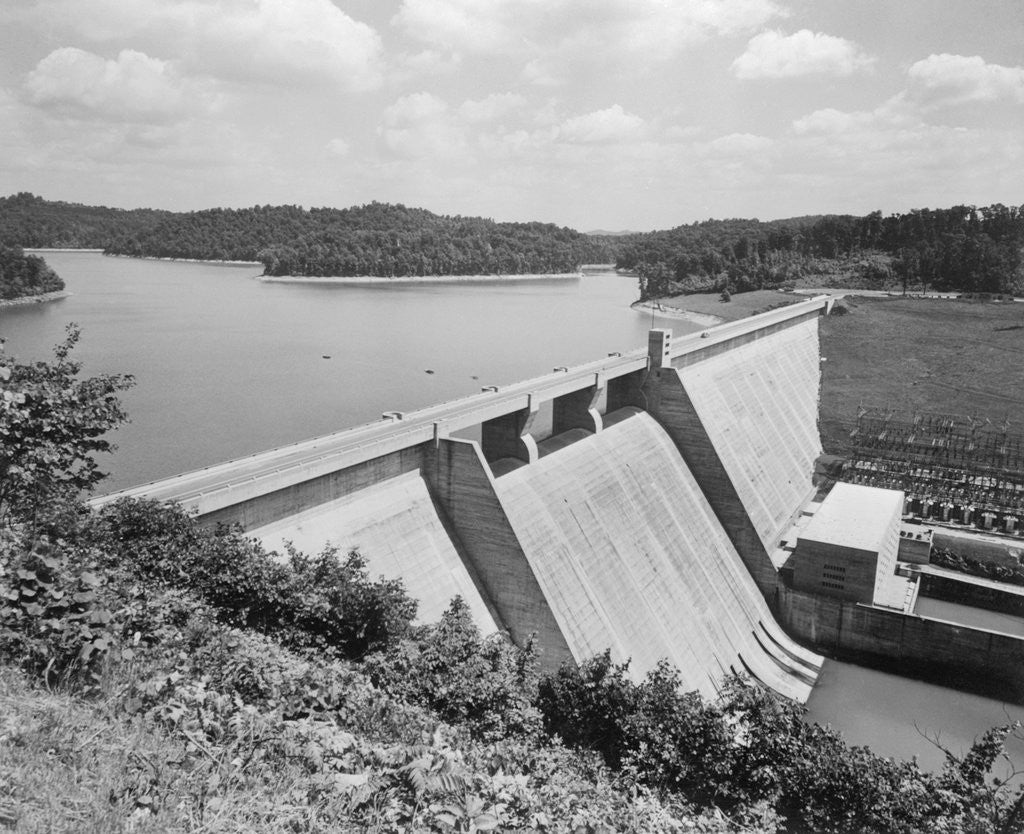 Detail of Norris Dam One of Thirty Tennessee Valley Authority Sites by Anonymous