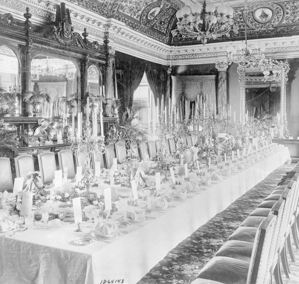Detail of Dining Hall of Siam Royal Palace by Anonymous