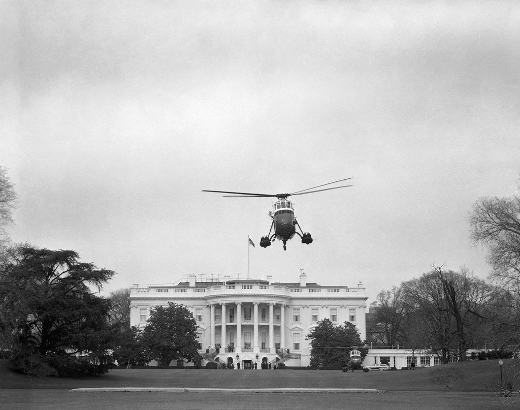 Detail of Helicopter Carrying the Kennedy Family by Anonymous