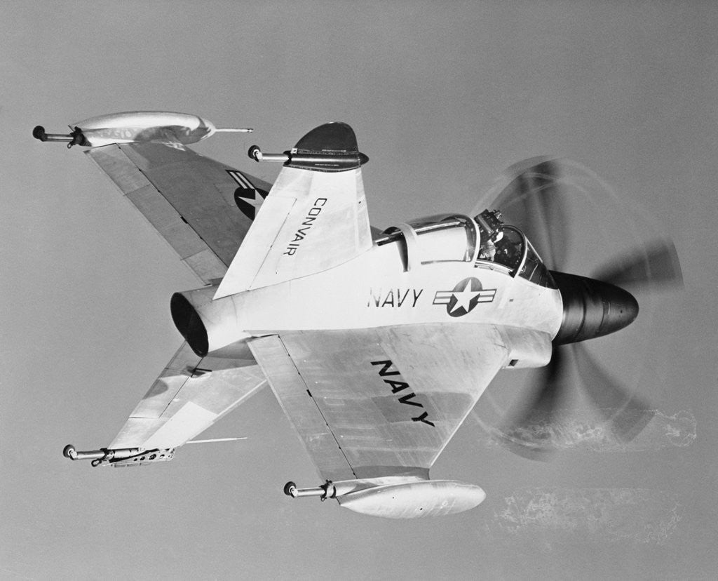 Detail of Convair XFY-1 Pogo Navy Fighter by Anonymous