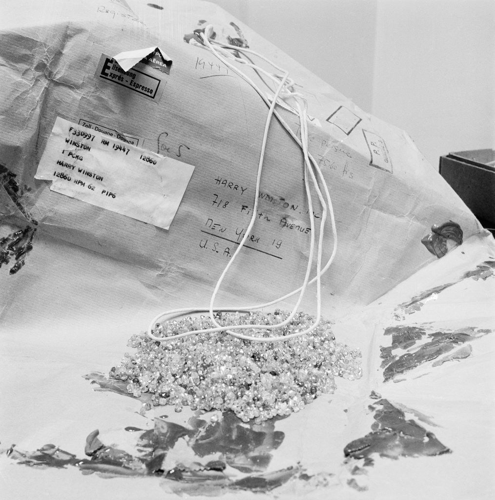 Detail of Parcel With Rough Diamonds by Anonymous