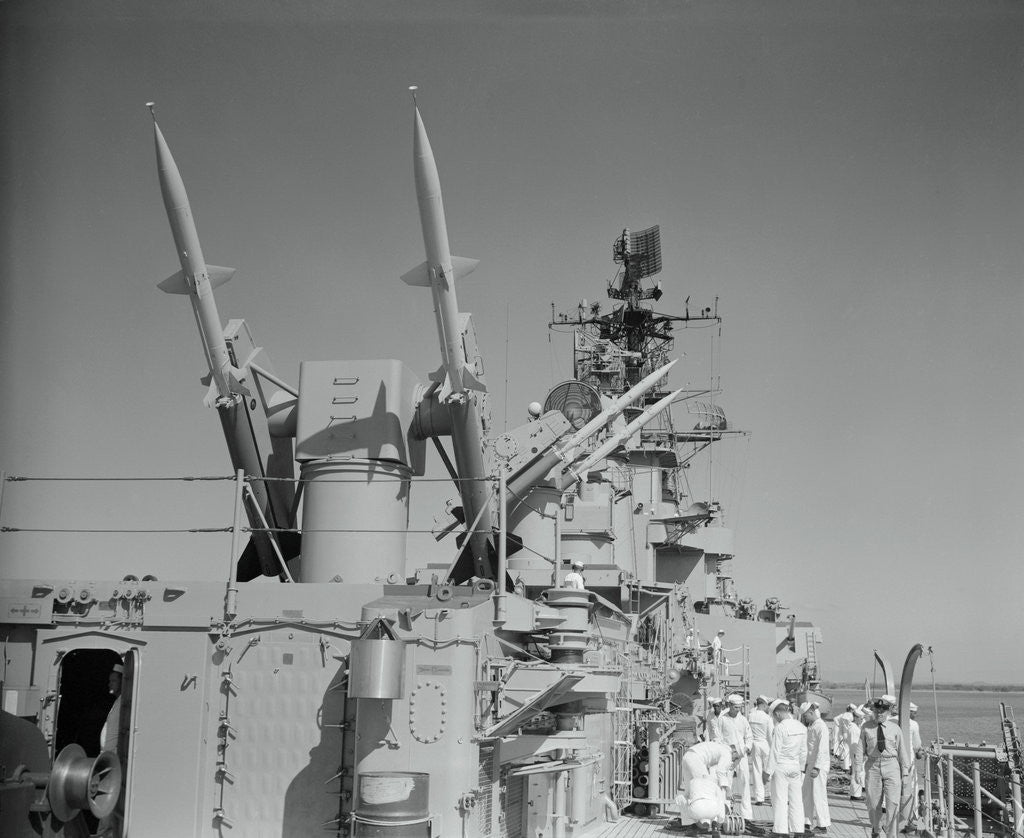 Detail of Antiaircraft Missiles by Anonymous