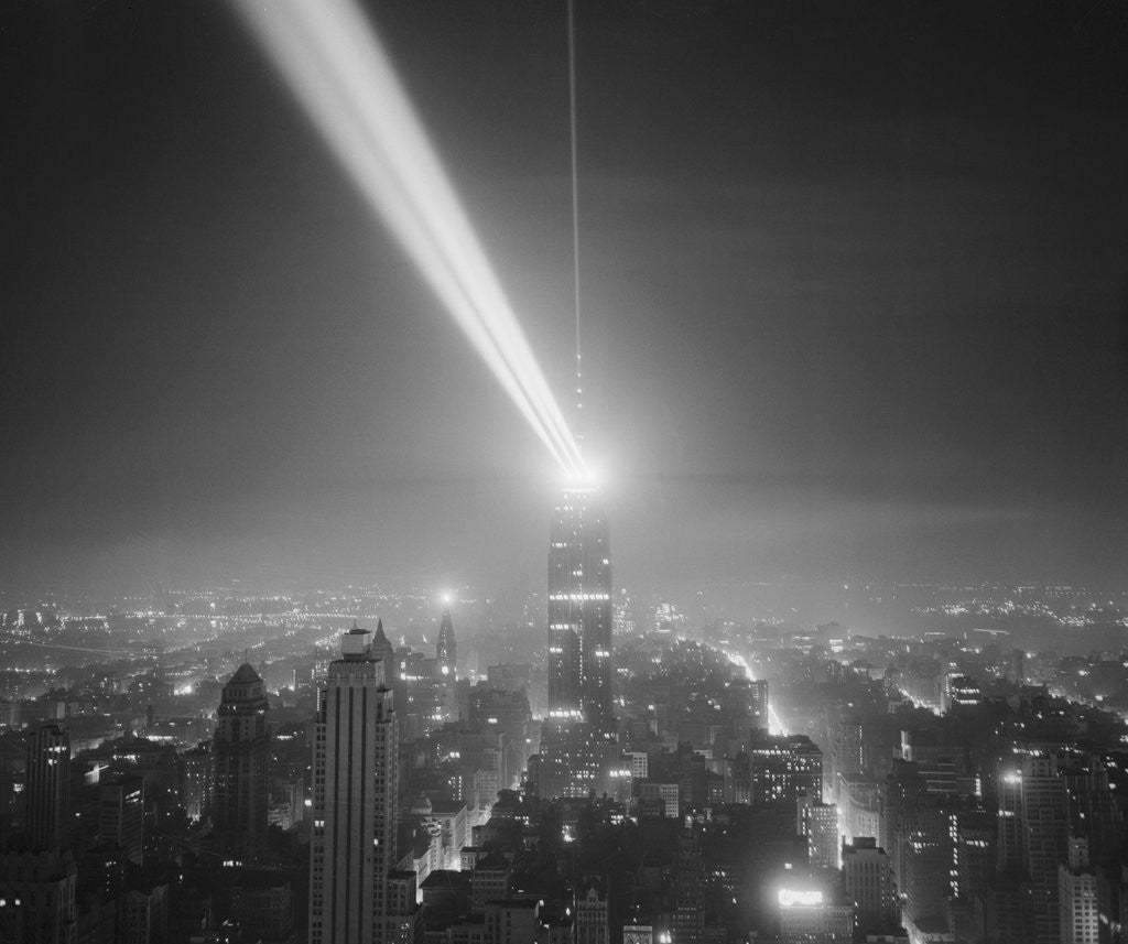 Detail of View of Brightest Continuous Manmade Source of Light by Anonymous