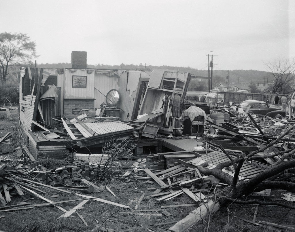 Detail of A Demolished House by Anonymous