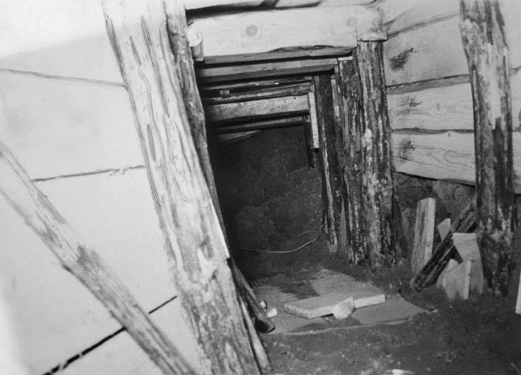 Detail of Secret Tunnel Under Berlin Wall by Anonymous