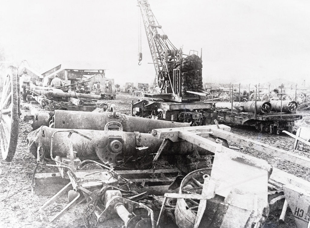 Detail of Artillery Repair Shop by Anonymous