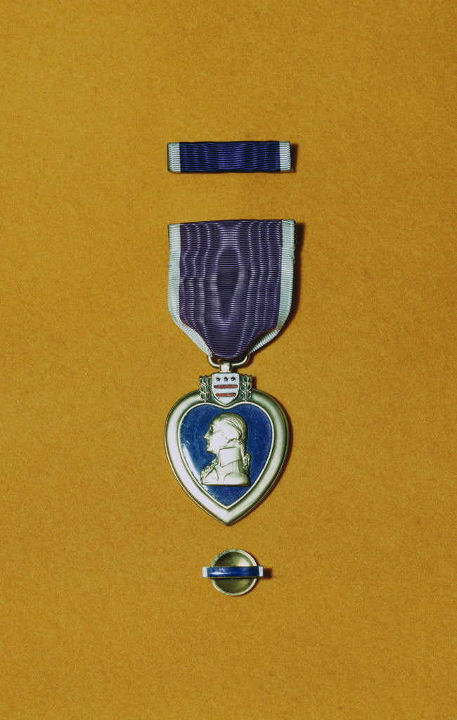 Detail of Armed Forces Purple Heart by Anonymous