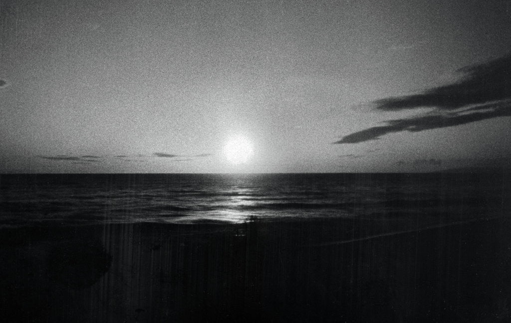 Detail of Somber Skyline over Water by Anonymous