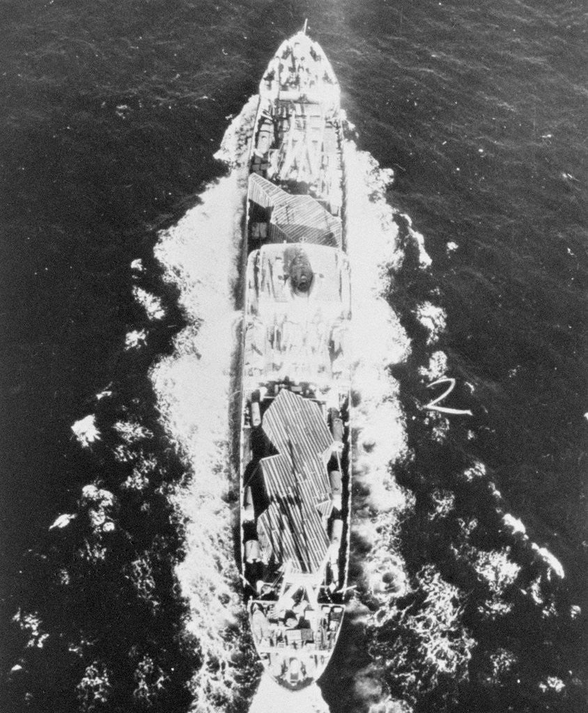 Detail of Soviet Cargo Ship Heading for Cuba by Anonymous