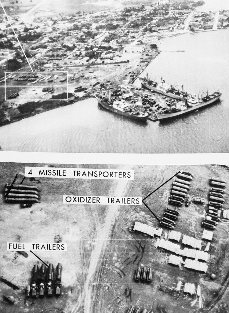Detail of Russian Ships Await Dismantling of Missile Sites in Cuba by Anonymous