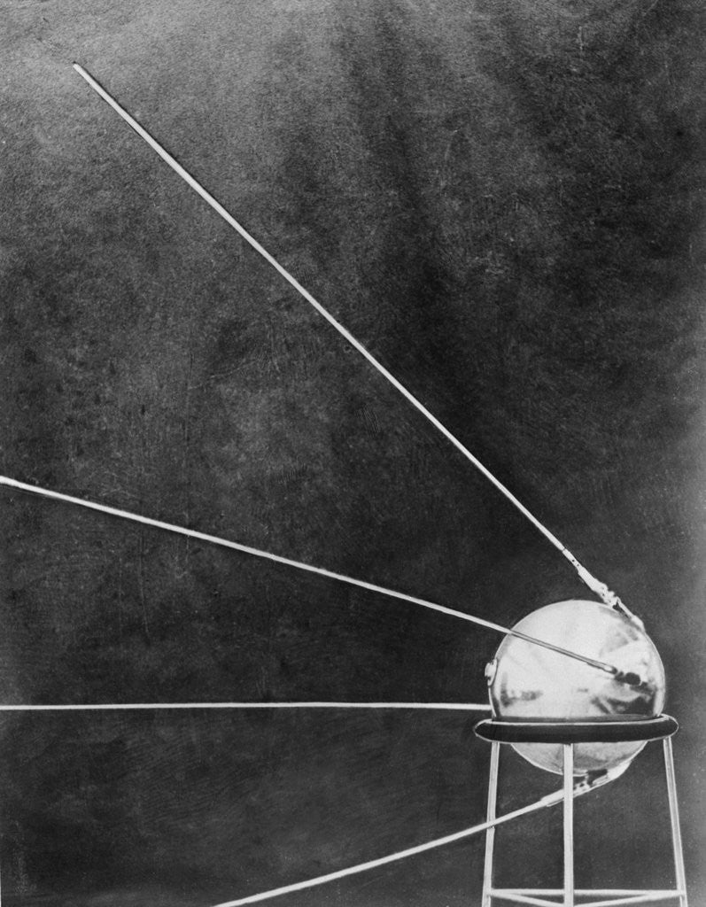 Detail of Soviet Satellite Sputnik I by Anonymous