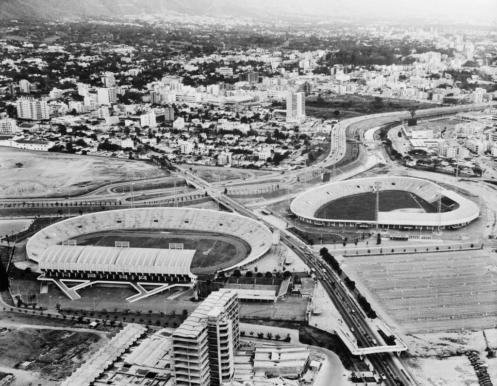 Detail of Aerial View of Caracas by Anonymous