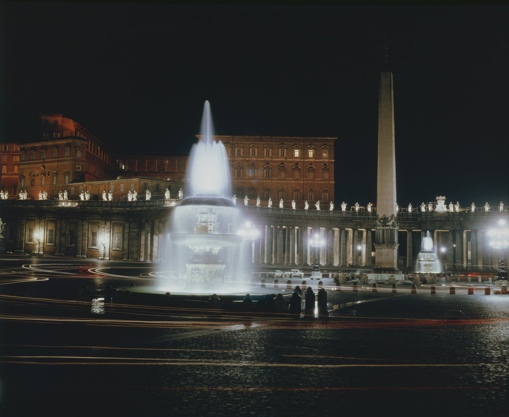 Detail of Saint Peter's Square by Anonymous