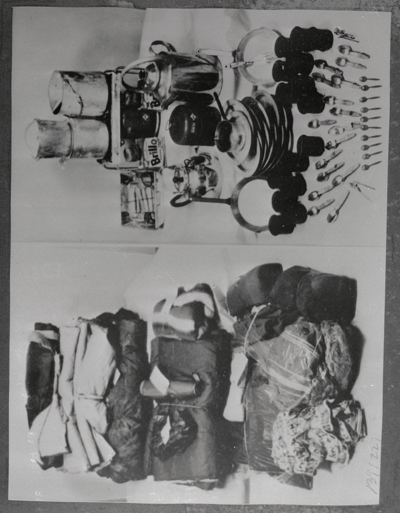 Detail of Gear of English Train Robbers by Anonymous