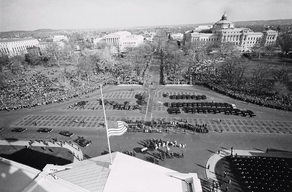Detail of Flag Flying Half Staff For John F. Kennedy by Anonymous