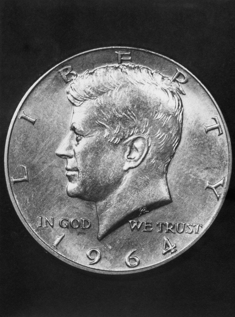 Detail of John F. Kennedy Half Dollar by Anonymous