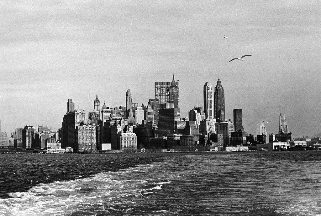 Detail of New York Skyline by Anonymous