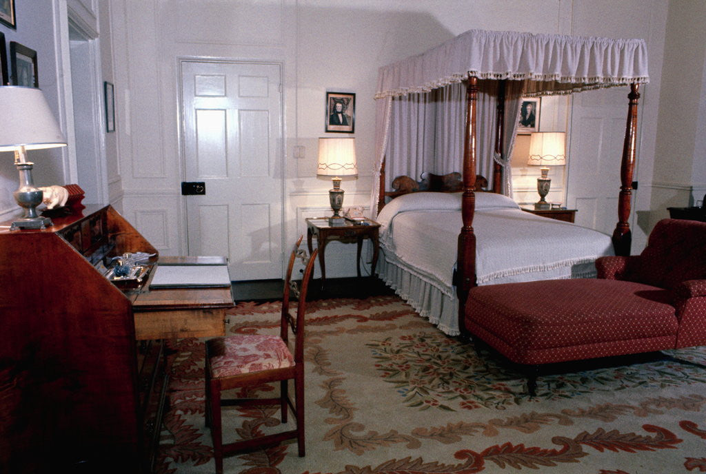 Detail of Interior of Guest Bedroom at Blair House by Anonymous