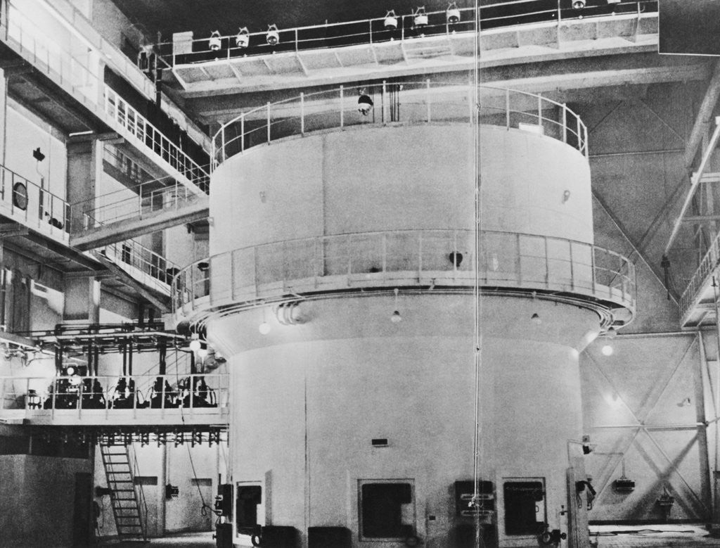 Detail of China's First Nuclear Reactor by Anonymous