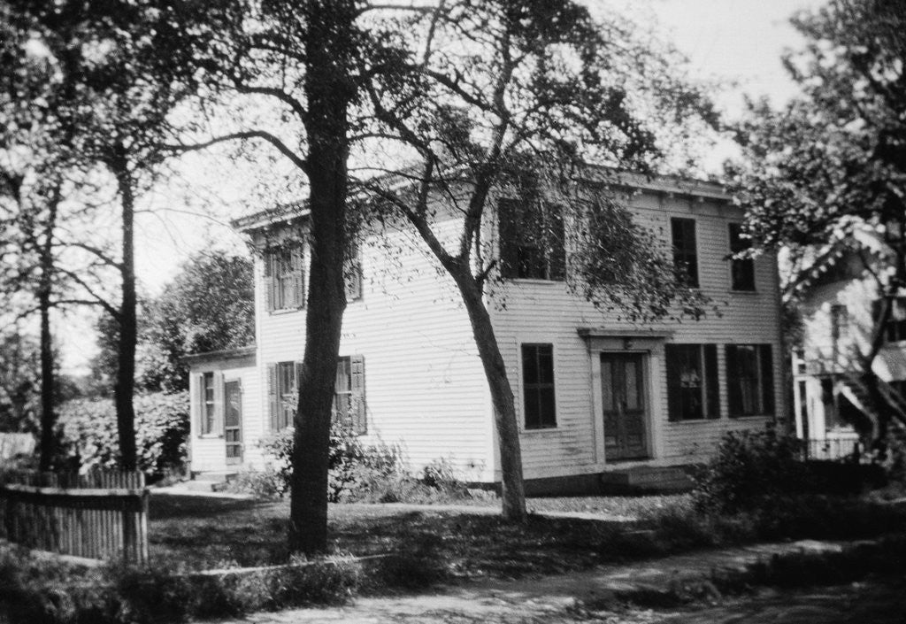 Detail of The House in Which Amelia Earhart and George Palmer Putnam Were Married by Anonymous