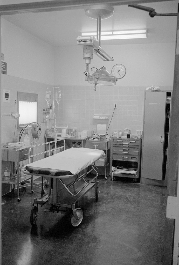 Detail of Interior View of Emergency Room by Anonymous