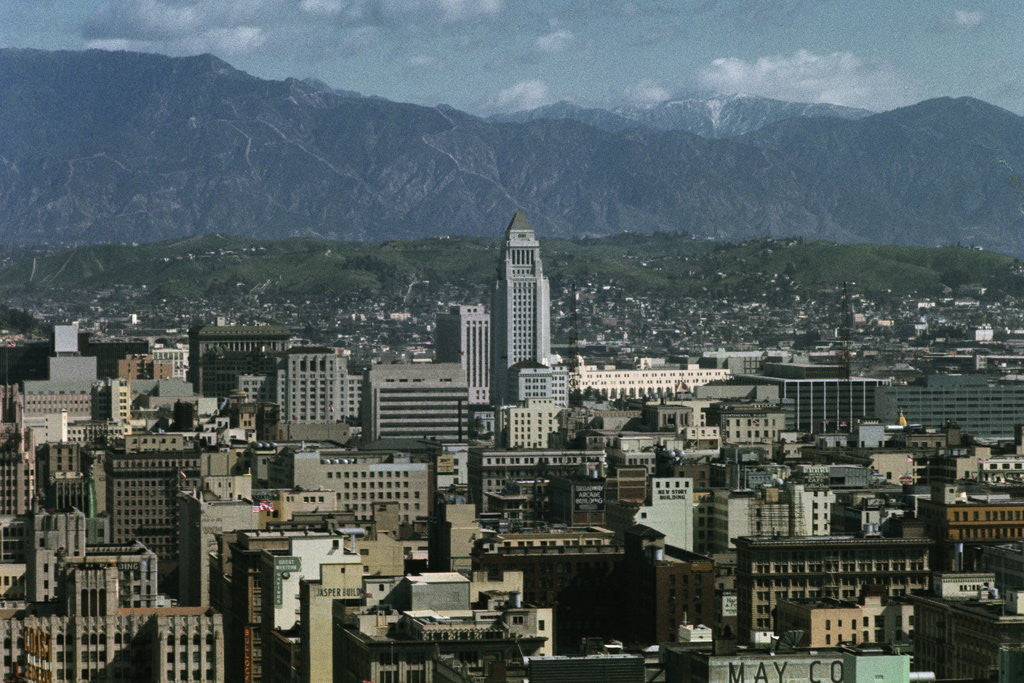 Detail of Los Angeles by Anonymous