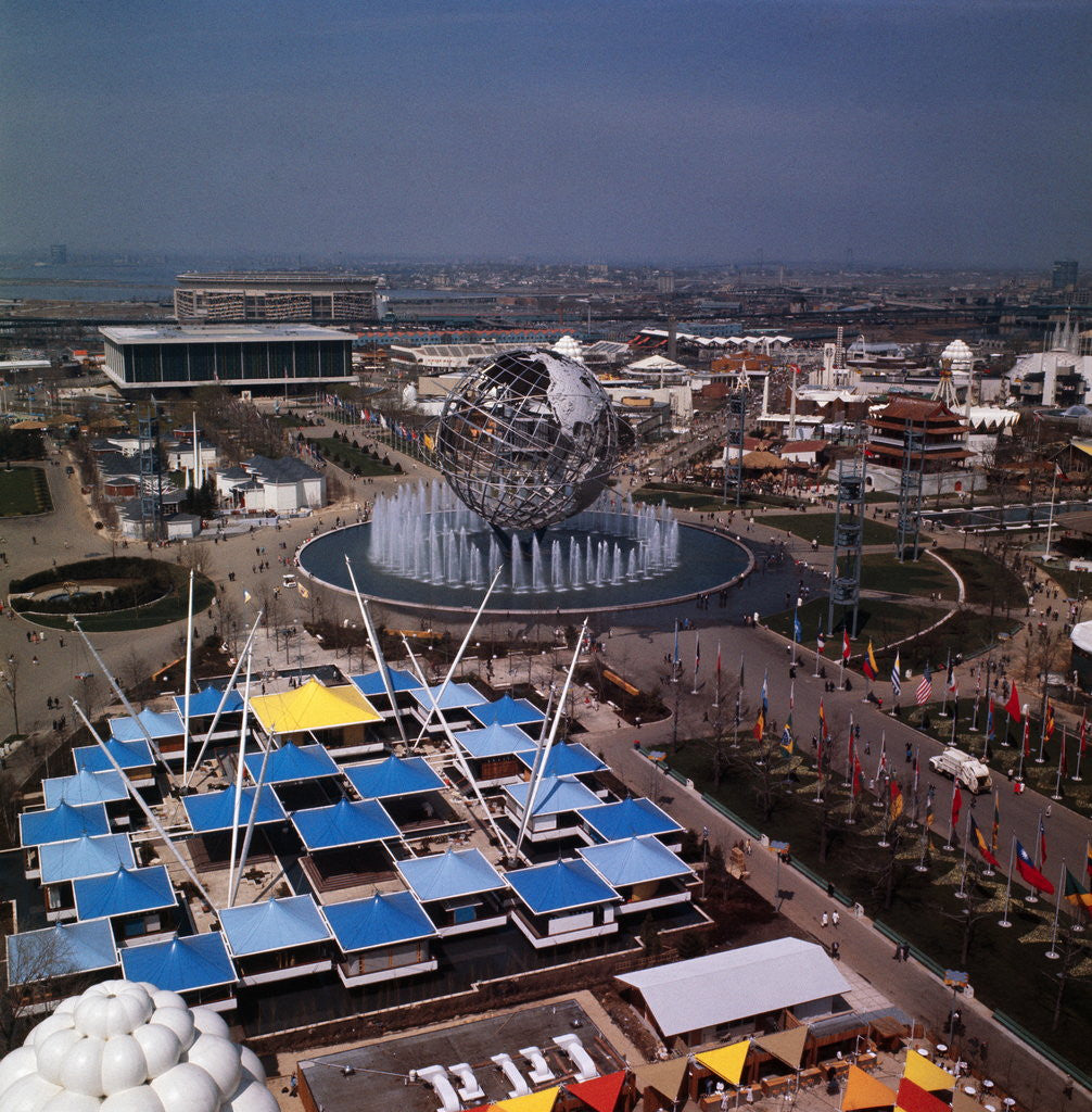 Detail of Overview of World Fair Area by Corbis