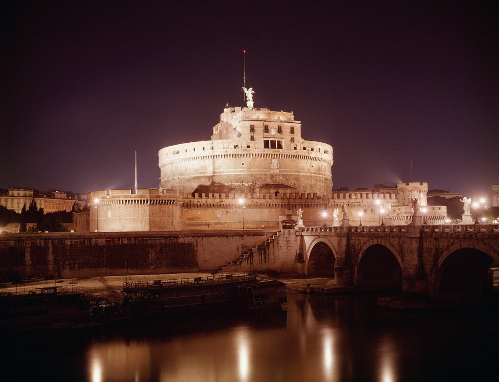 Detail of Castle Sant' Angelo by Anonymous