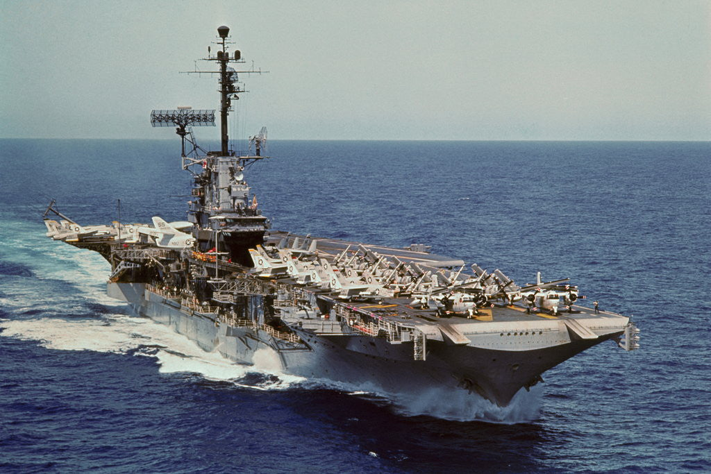 Detail of Jets Leaving from Carrier by Anonymous
